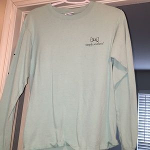 women’s simply southern long sleeve tee